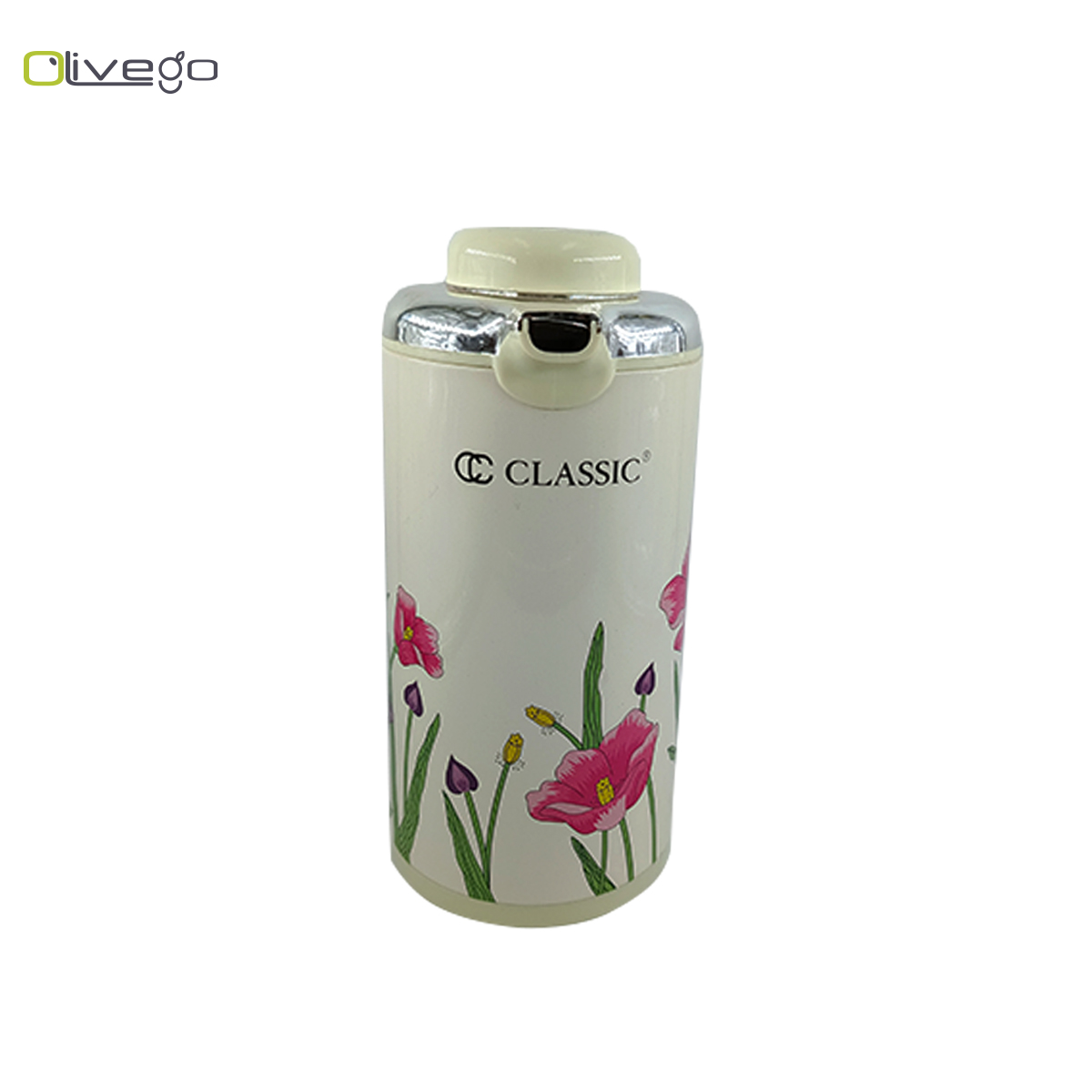 Classic Vacuum Flask 3LB NO-333 Flower Design