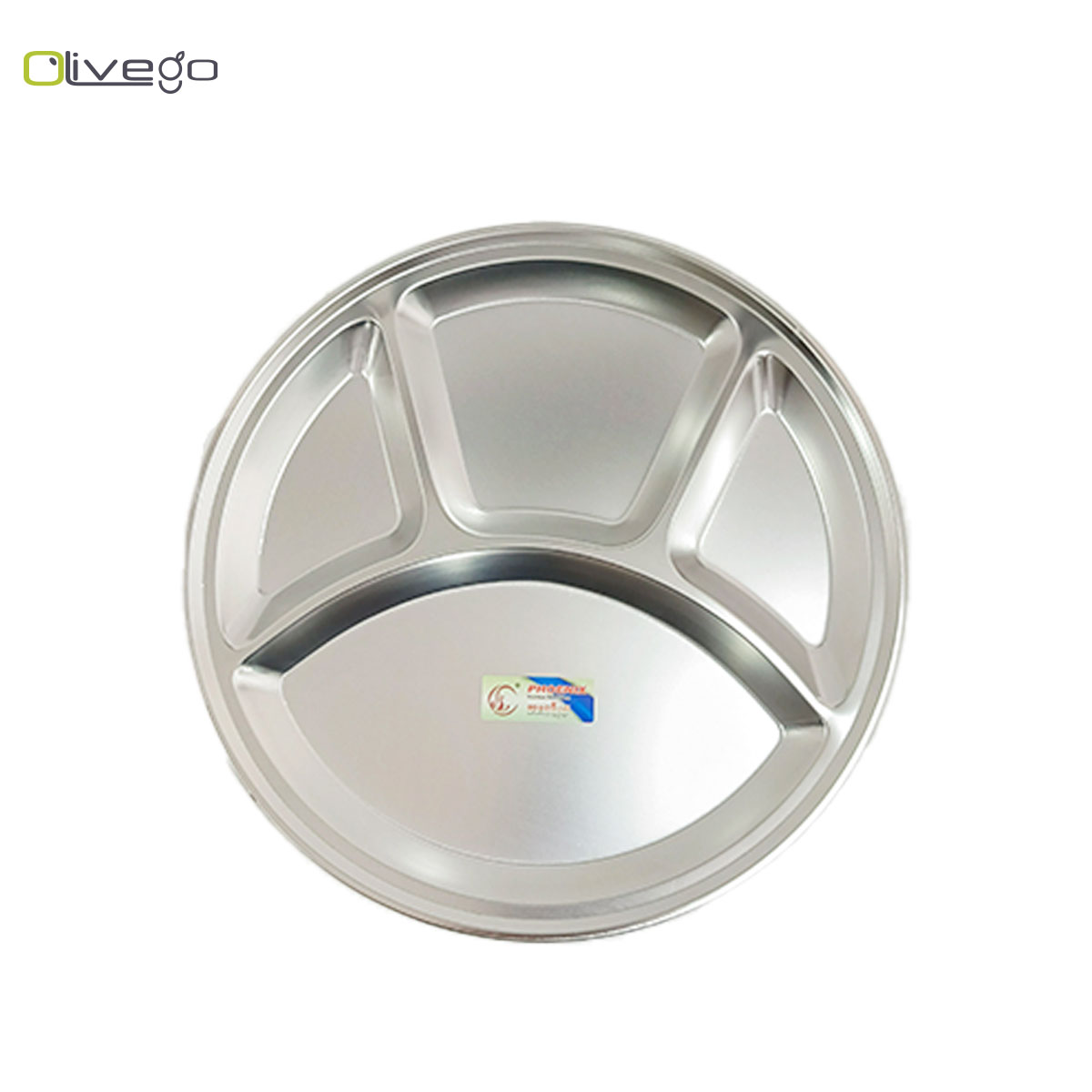 ZARMANI Steel Food Plate 32CM