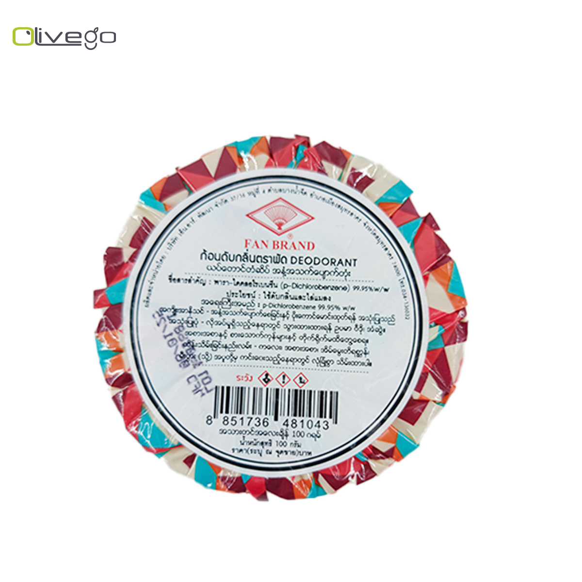 FAN DEODORANT 100G