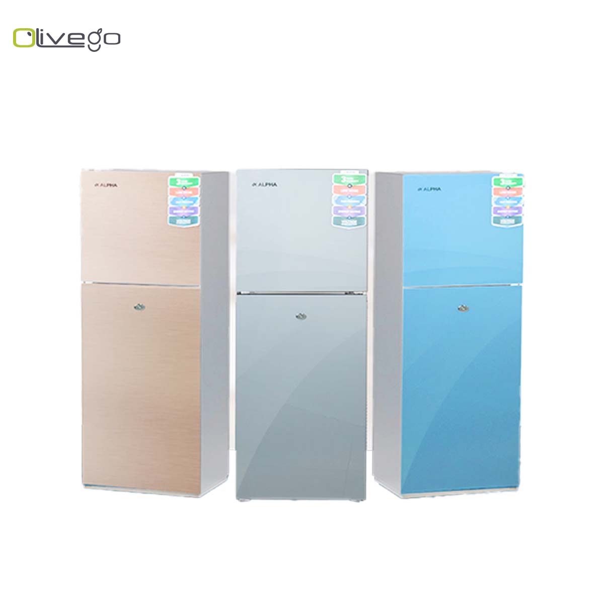 ALFA Refrigerator 2DOOR AF2-18DSH