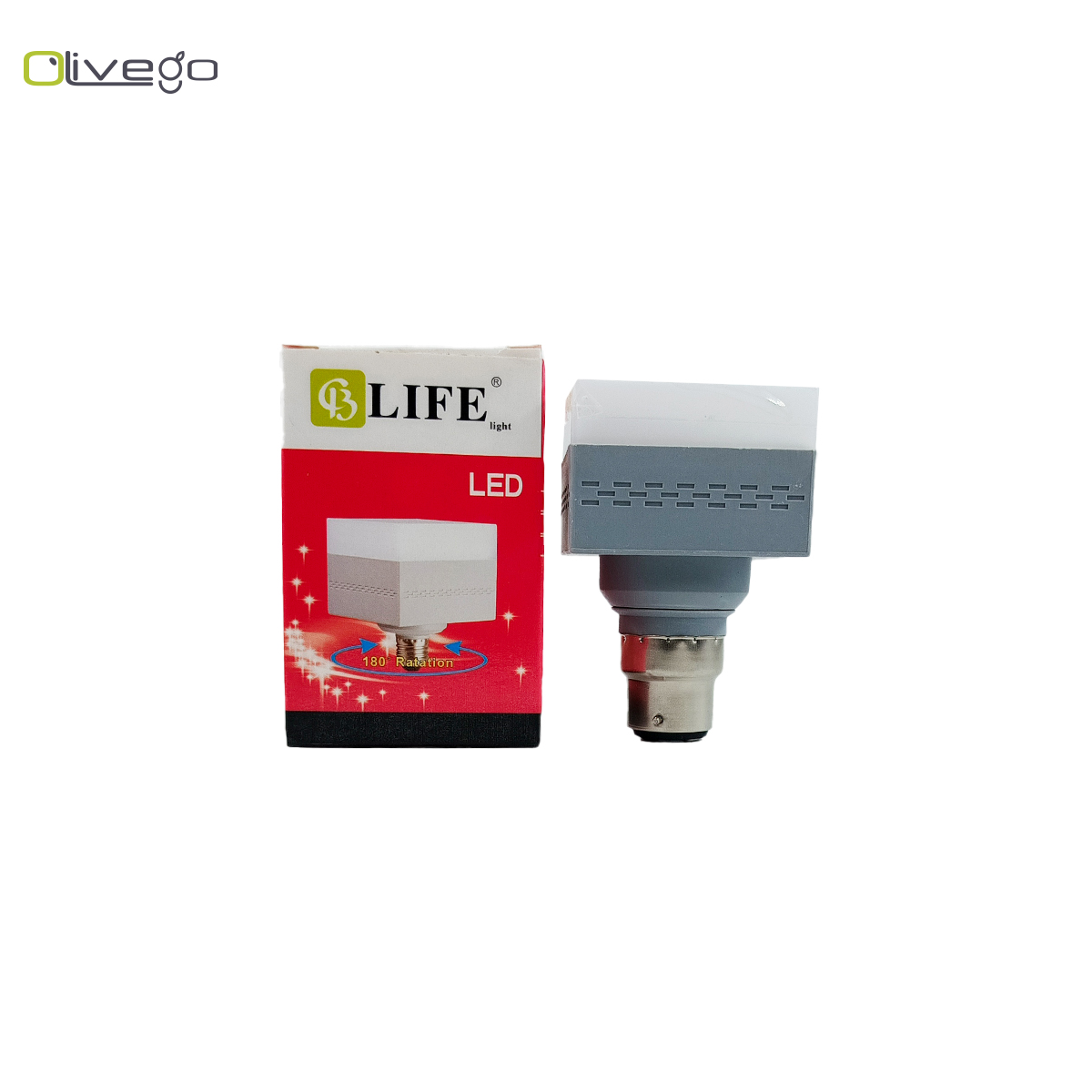 Life Led Bulb  10W B-22(Square)