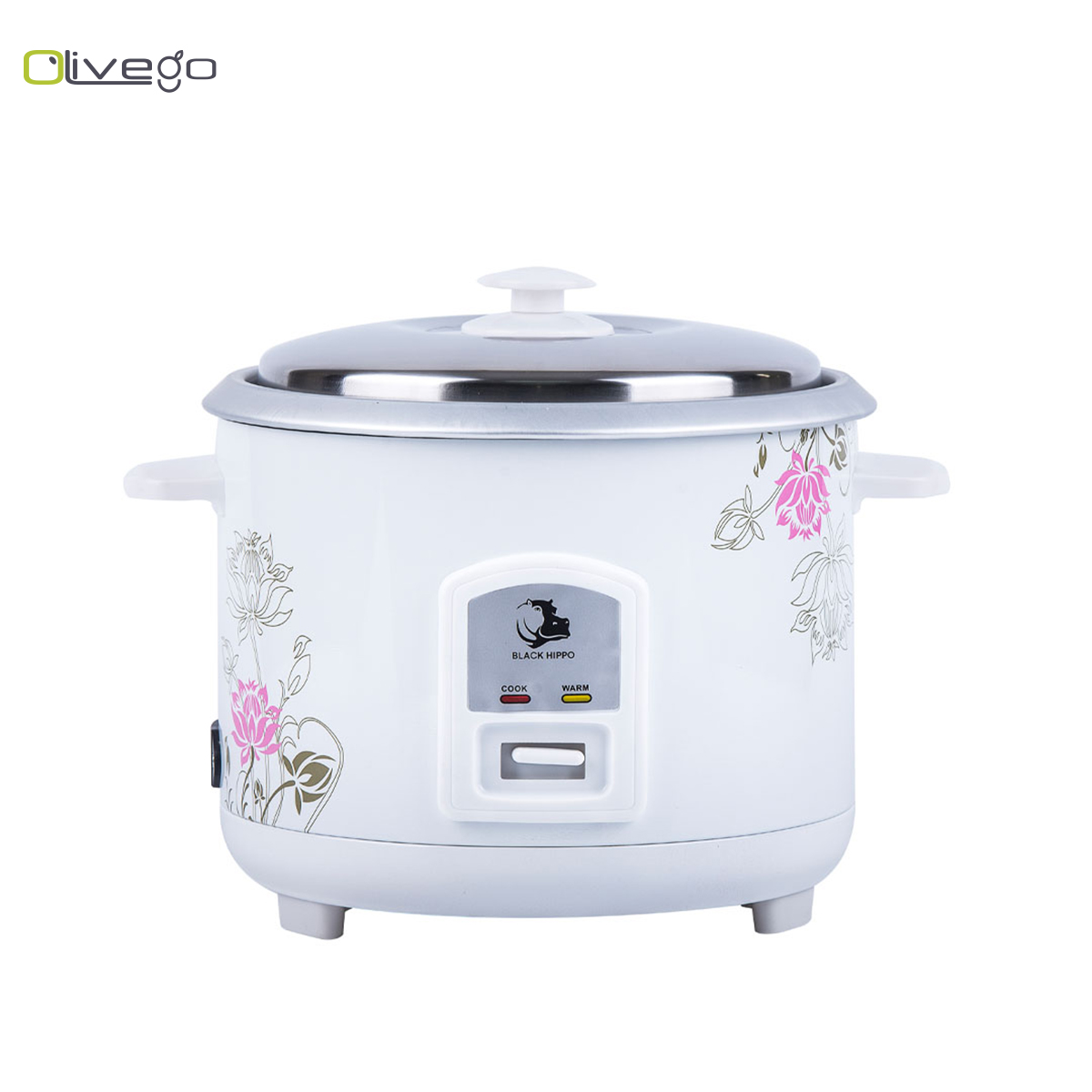 Black Hippo Rice Cooker  400W 1.0L (S) Shape