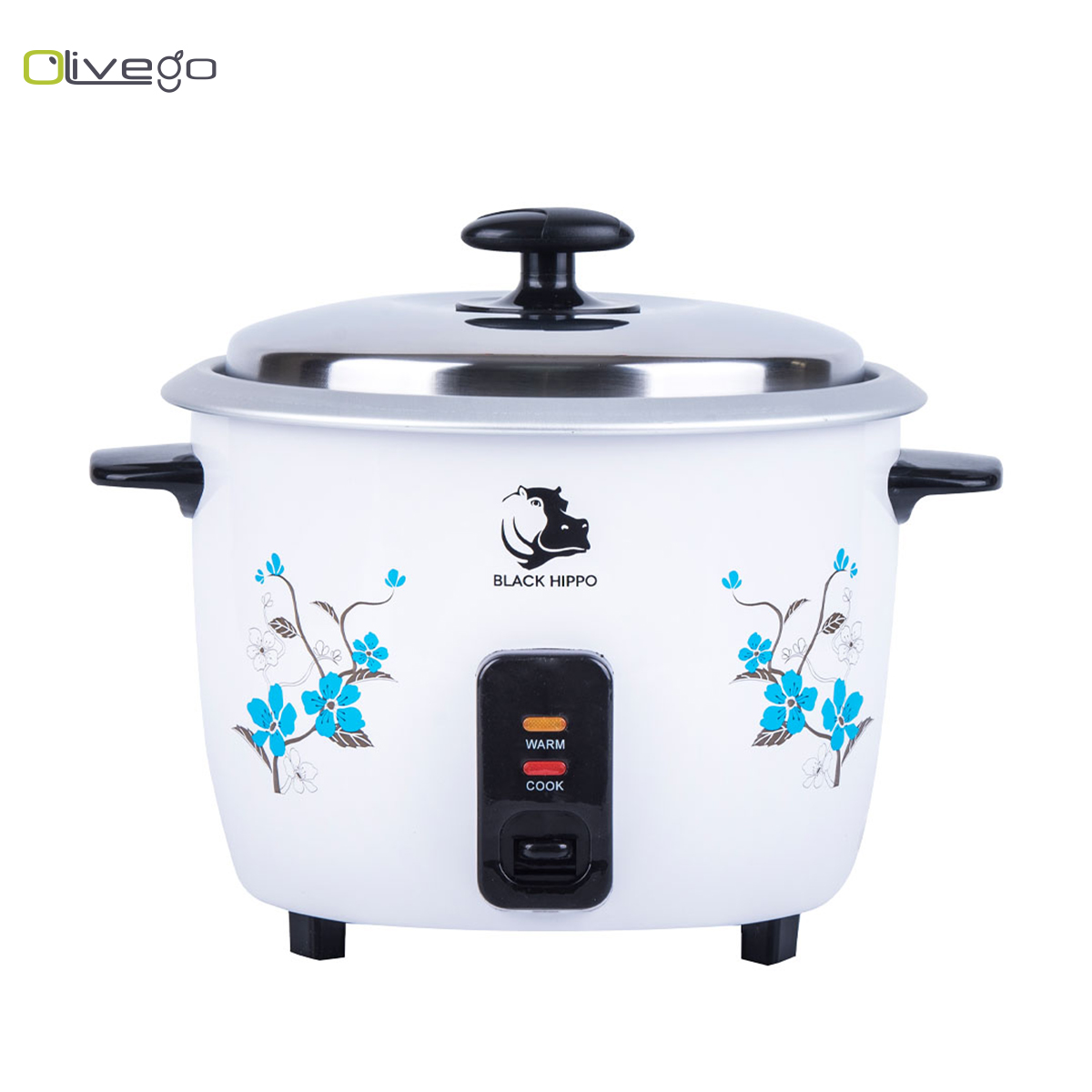 BLACK HIPPO RICE COOKER 400W 1.0L(D) Shape