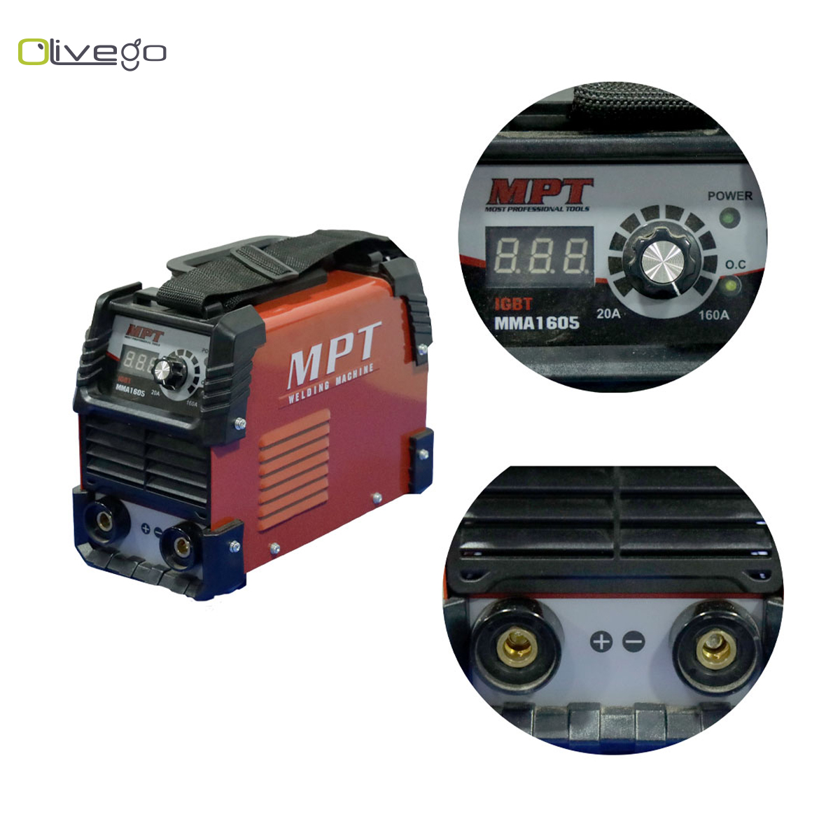 MPT Welding Machine 160A MMA 1605 IGBT