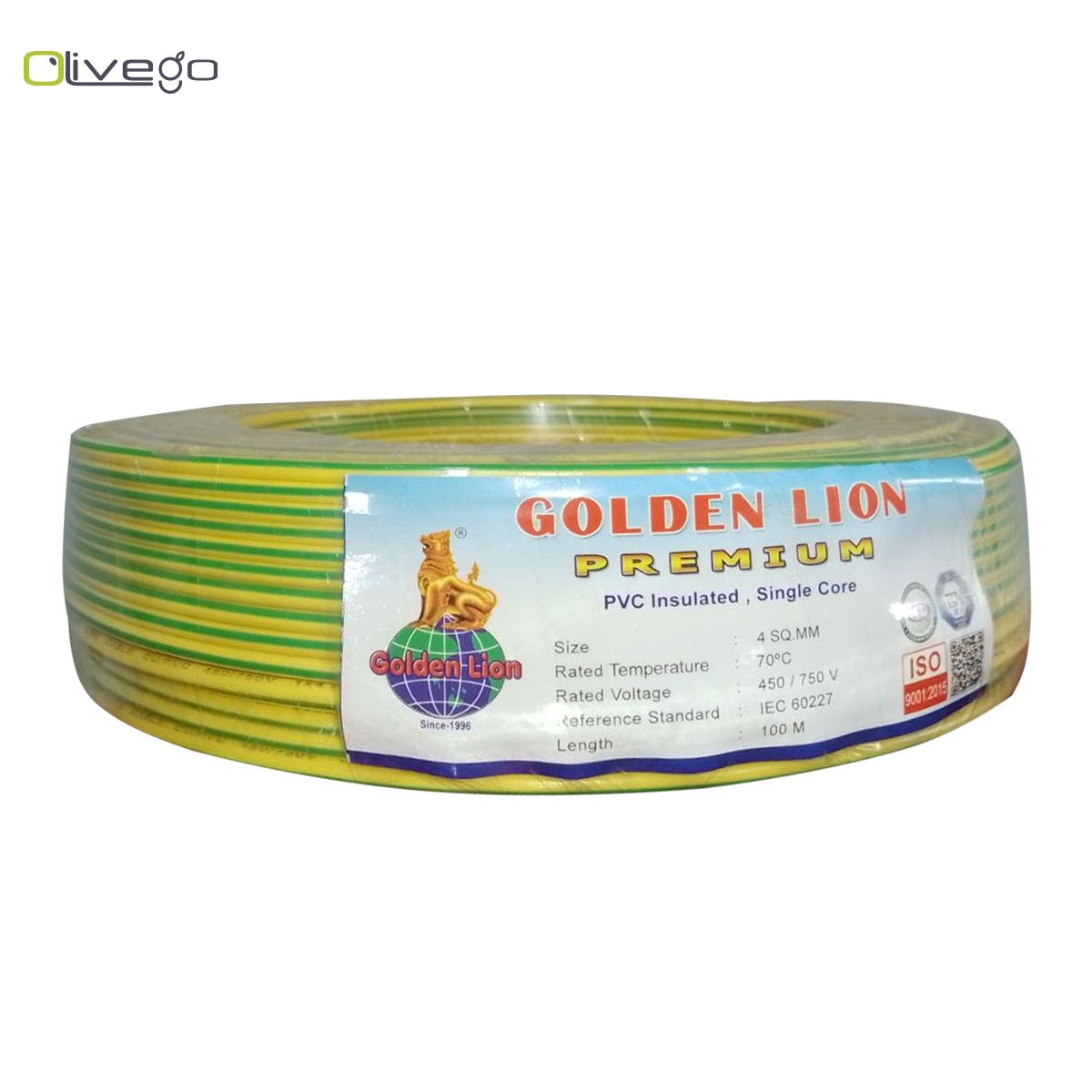 GOLDEN LION WIRE 4MM PREMIUM