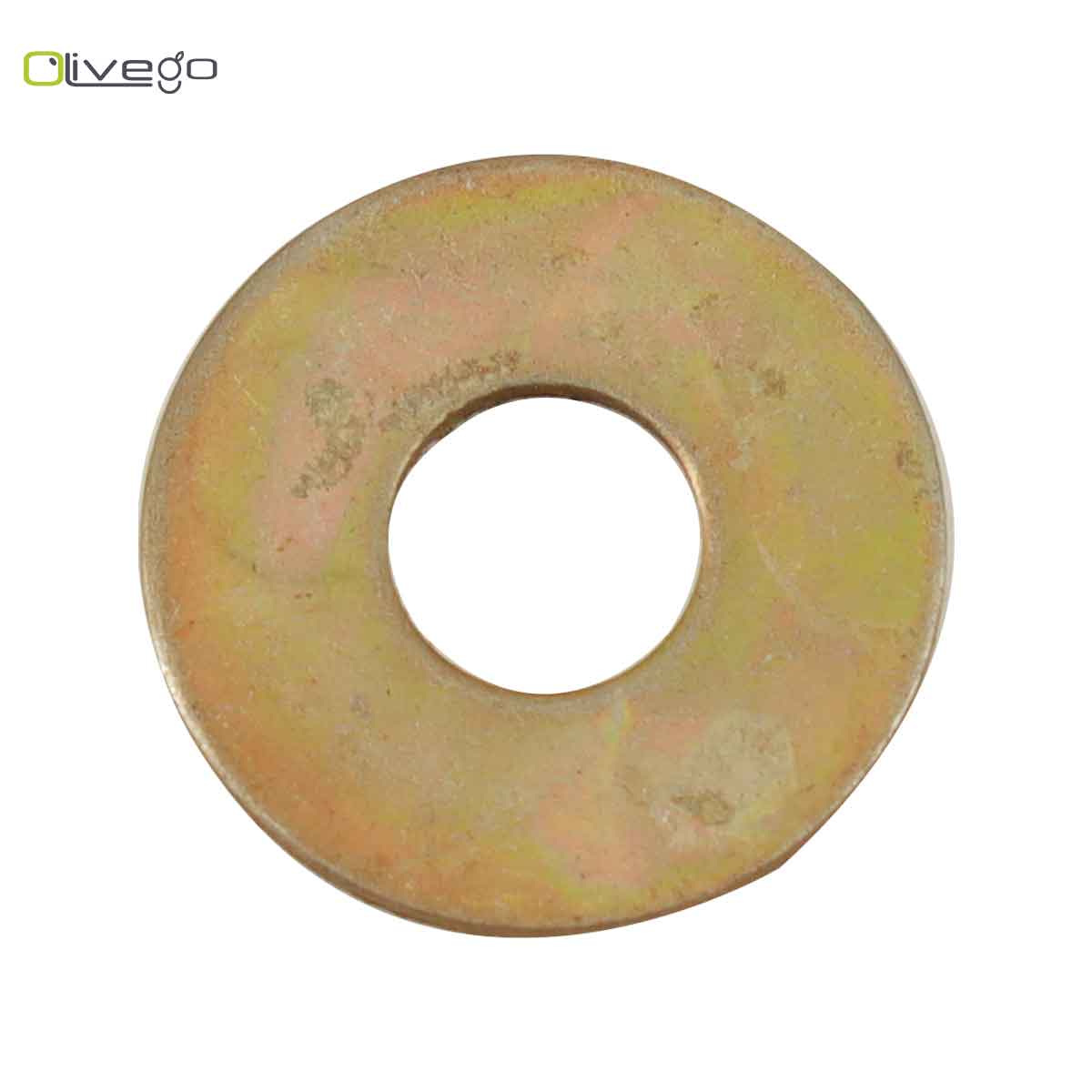 Flat Washer1/4"Inches (10pcs) Thick Color-gold