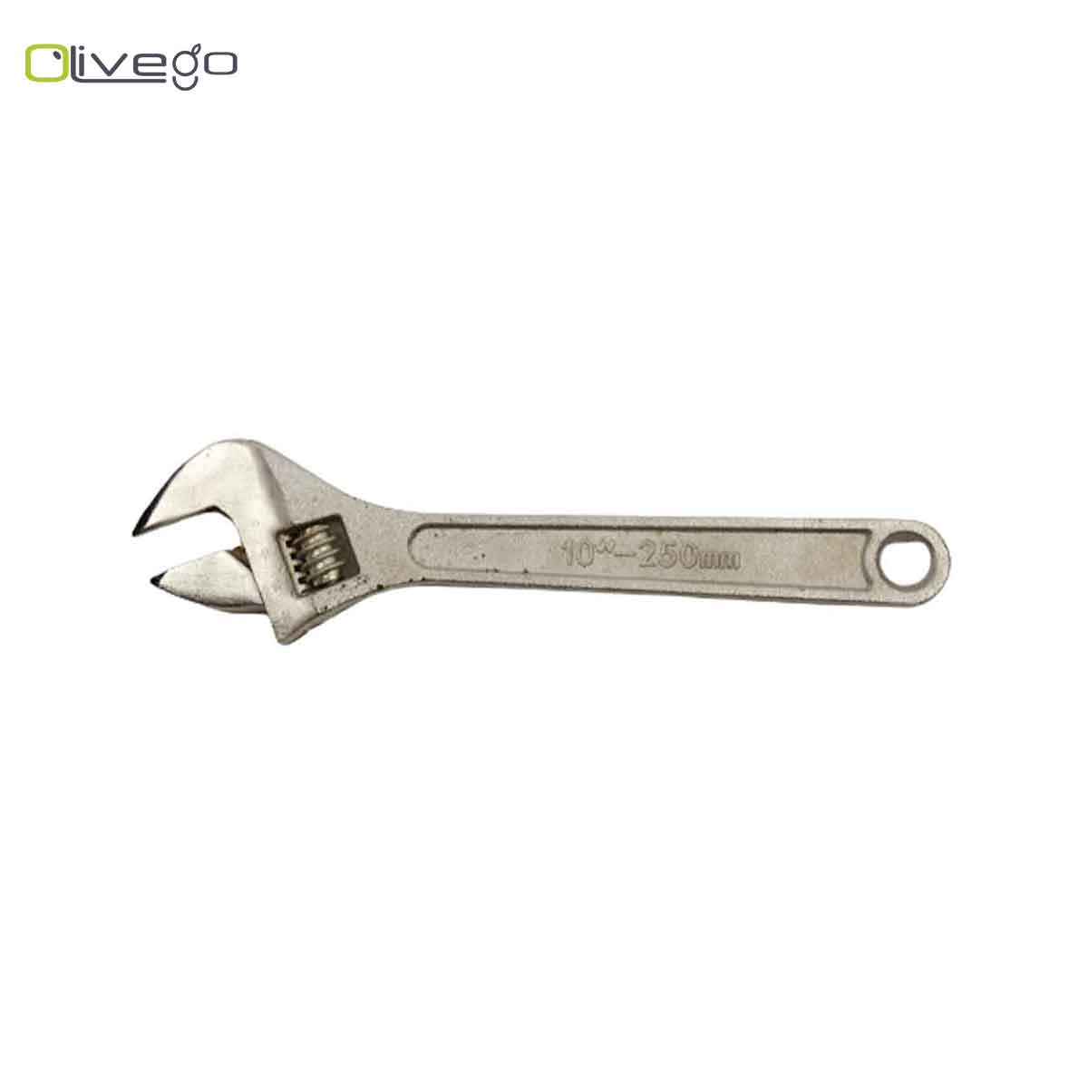 Adjustable Wrench 10" Inches SN/BK