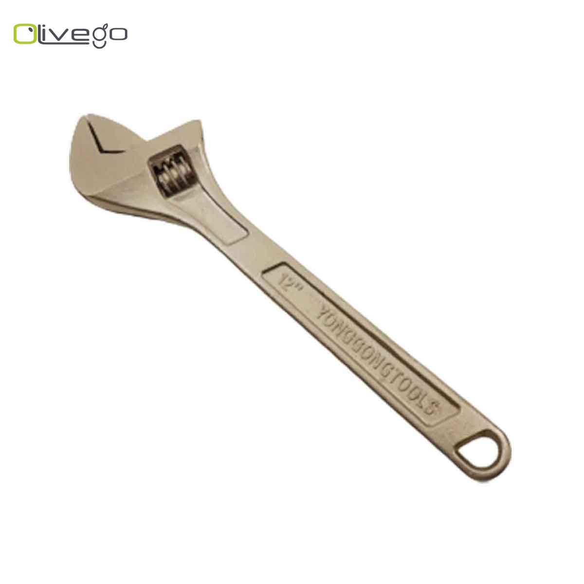 Adjustable Wrench 12" Inches SN/BK