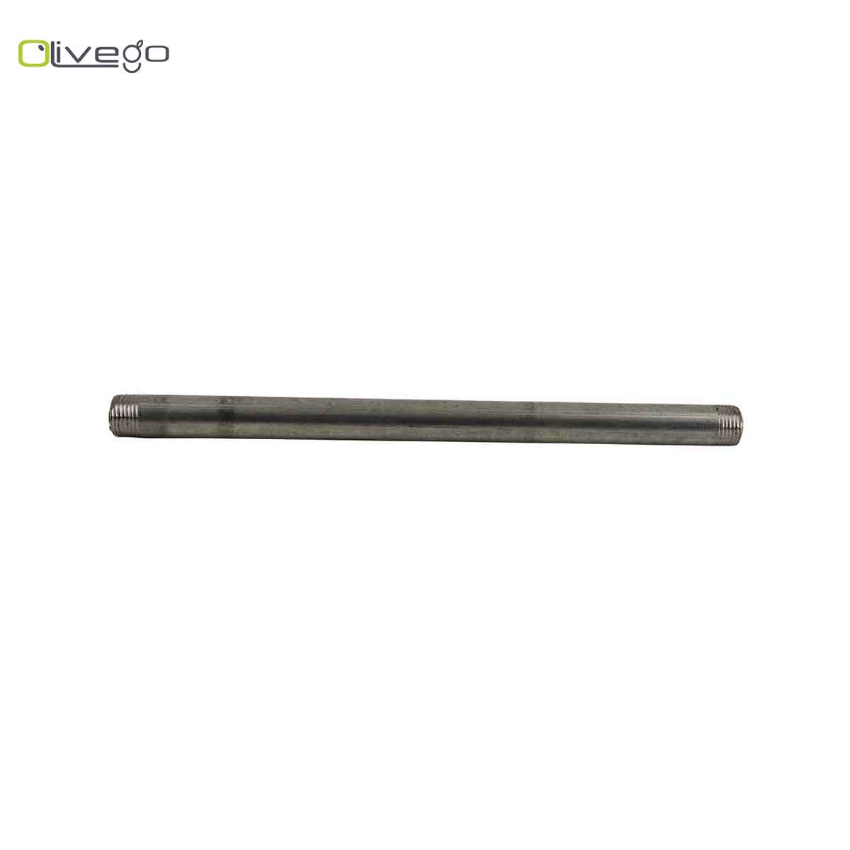 GI Pipe Nipple 1/2"Inches X 12"Inches