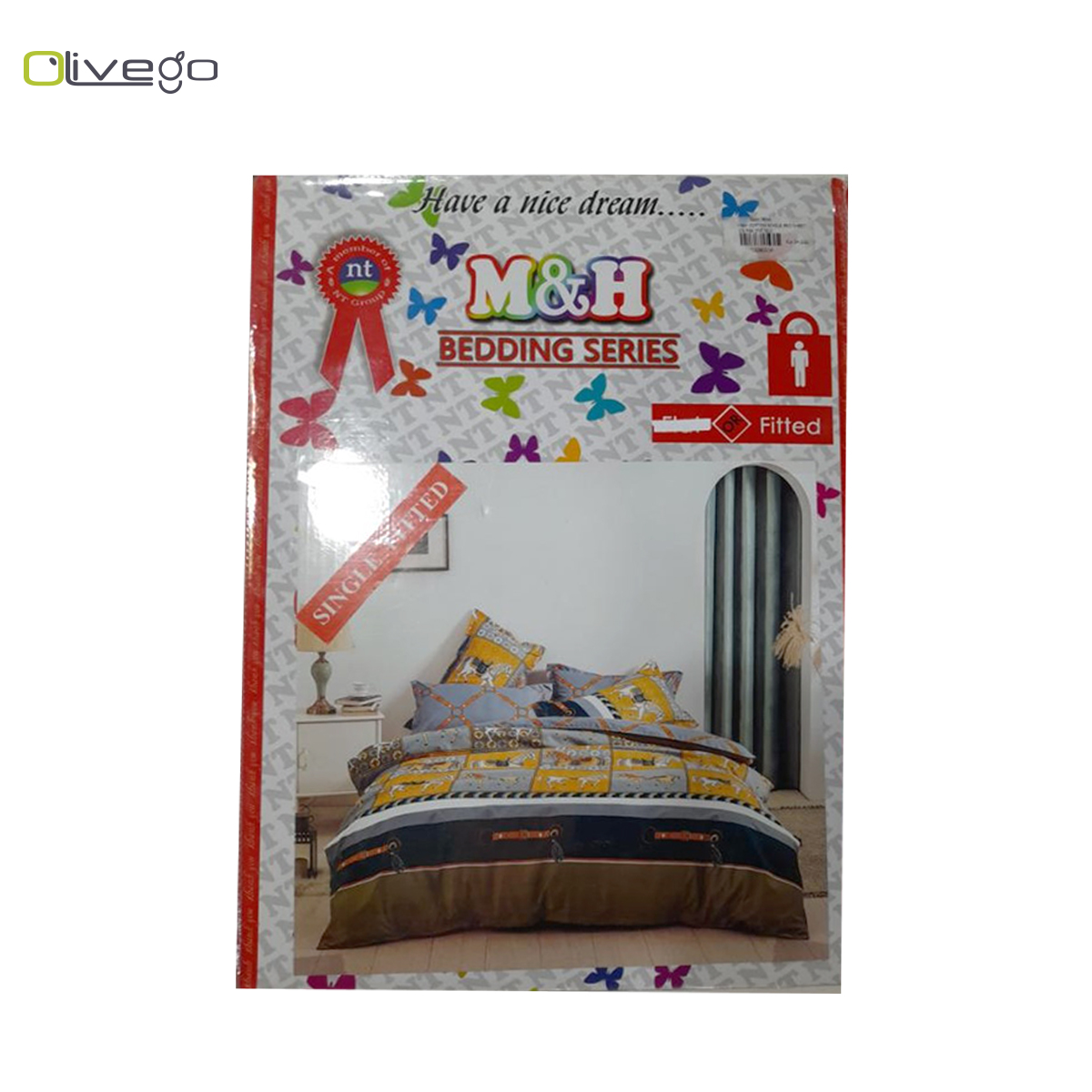 M&H BED SHEET 1'S 6'X6.5'X8"ONLY FITTED
