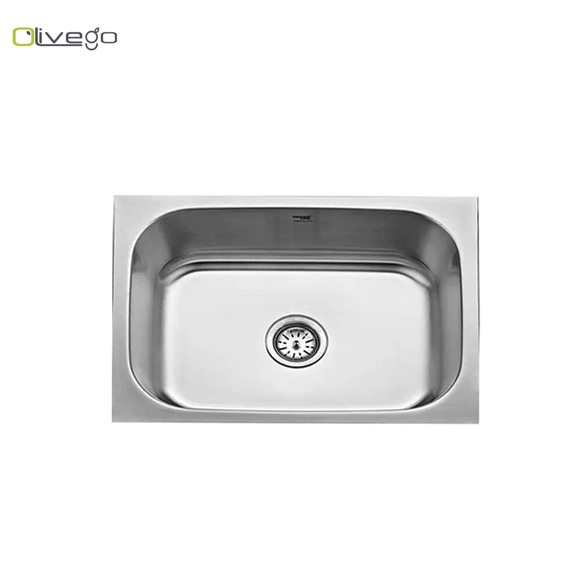 AQUA MAN Steel Basin 1Cup+WASTE 500X400X140 GE-5040D
