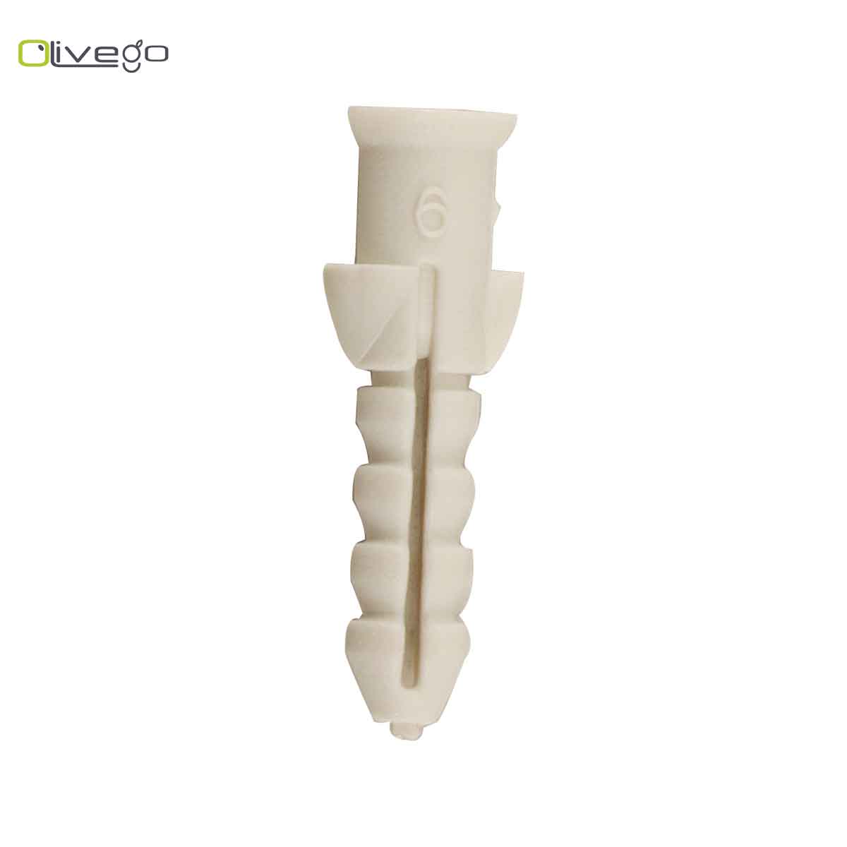 NO.6 Plastic Wall Plug (100)
