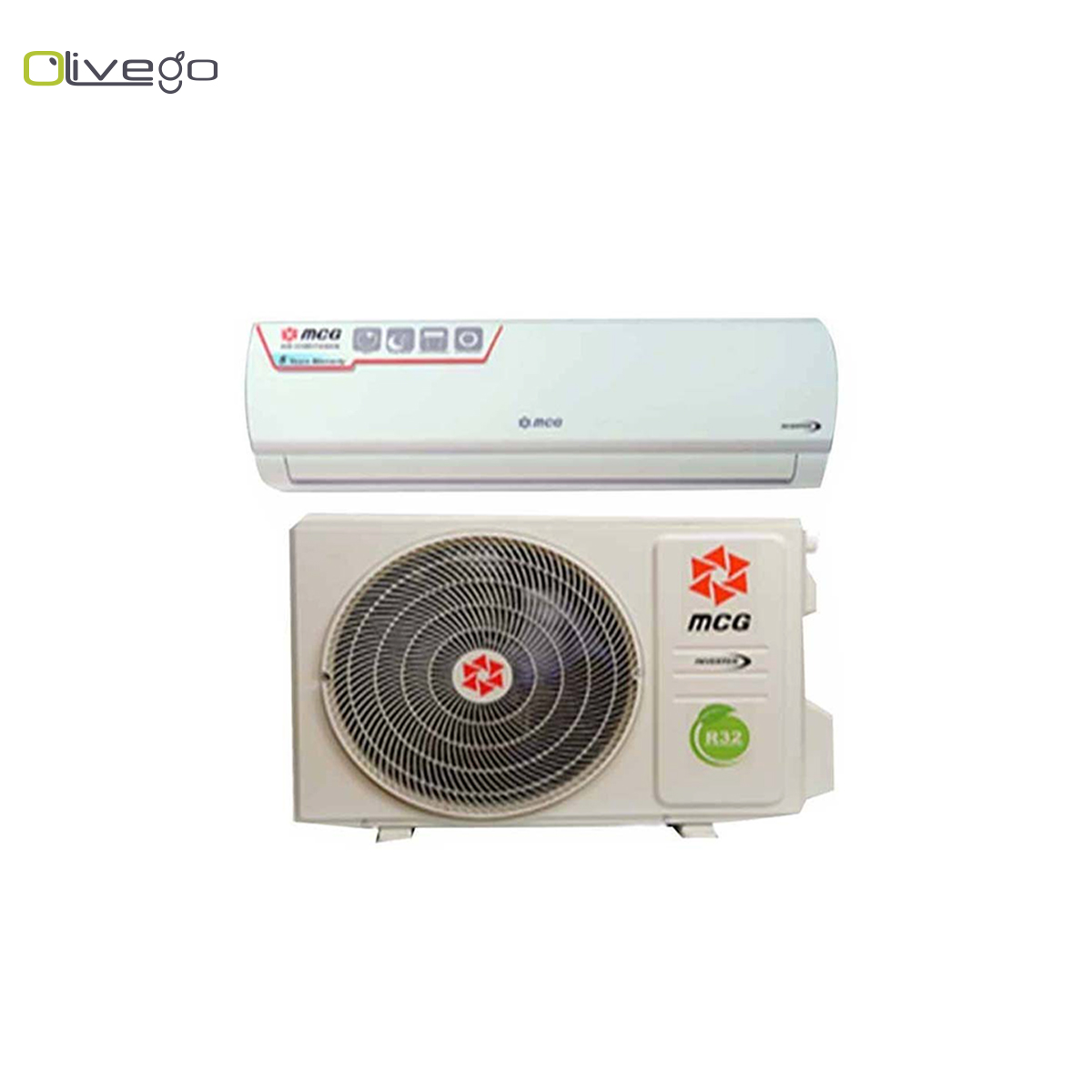 MCG Aircon  Split Type 1HP MSR-25V 1C-FS (R32 Inverter)