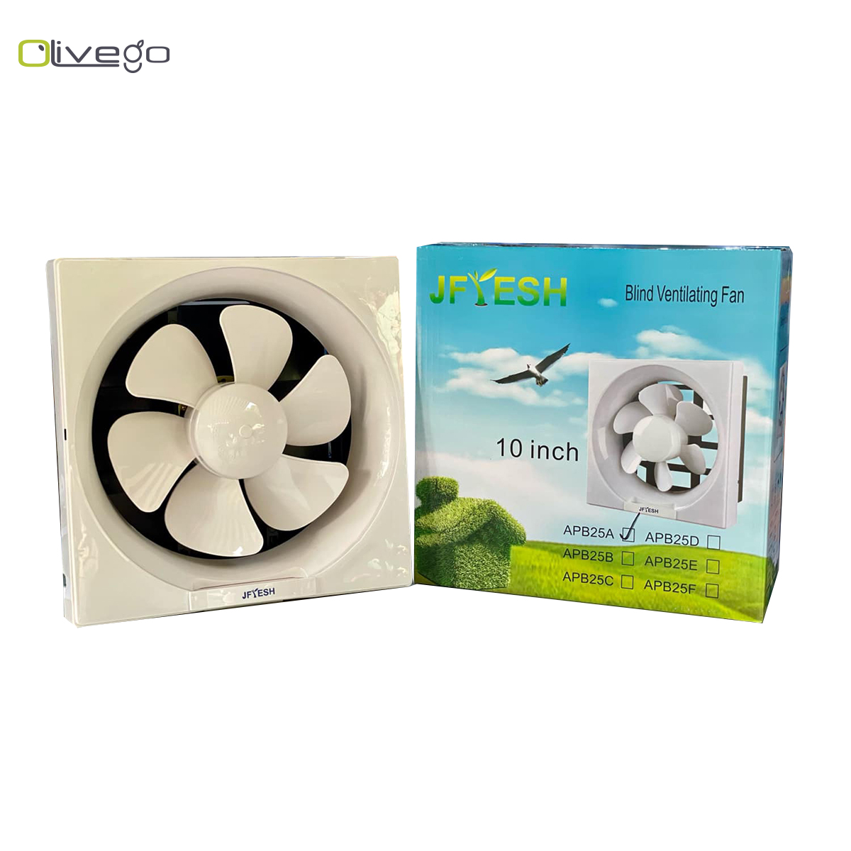 Jfresh  Exhaust Fan 10INC
