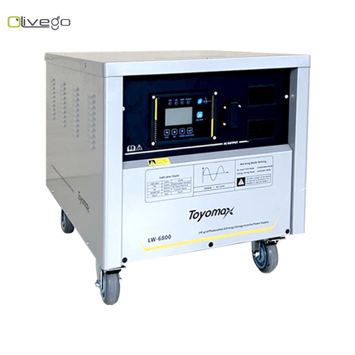 TOYOMAX LW-6800 6000W | 13468WH