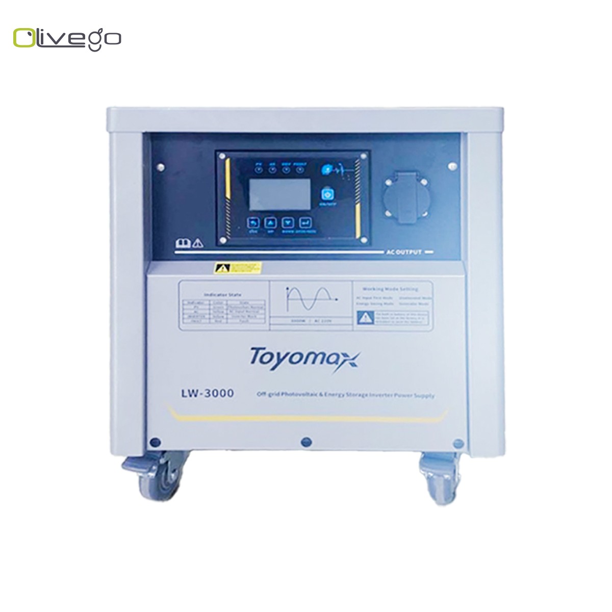 TOYOMAX LW-3000 3000W | 5627WH